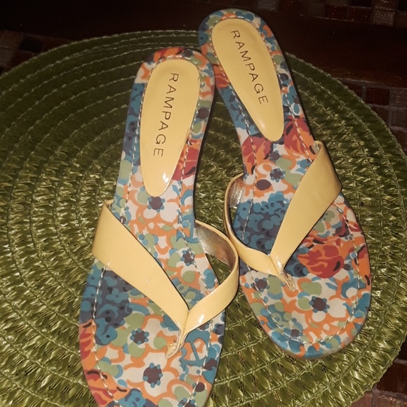 Rampage Shoes - Rampage  yellow Sandals 💛